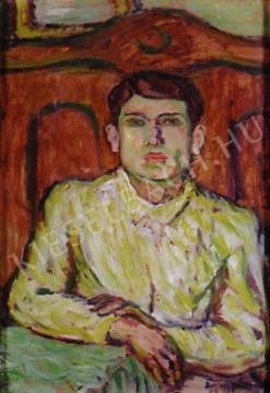 Egry, József - Self-Portrait painting