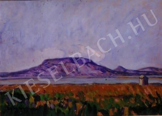 Egry József - Badacsonyi hegy, 1916 festménye
