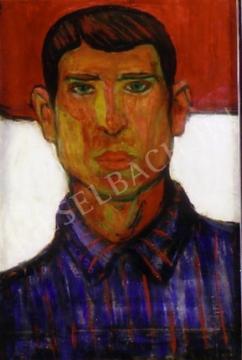 Egry, József - Self-Portrait painting