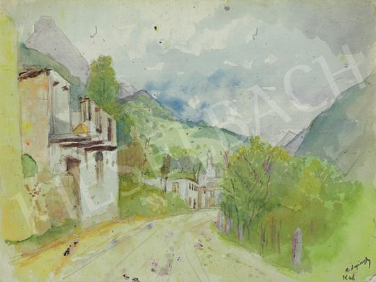  Mednyánszky, László - Little town in the Mountains | 34th Auction auction / 1 Lot