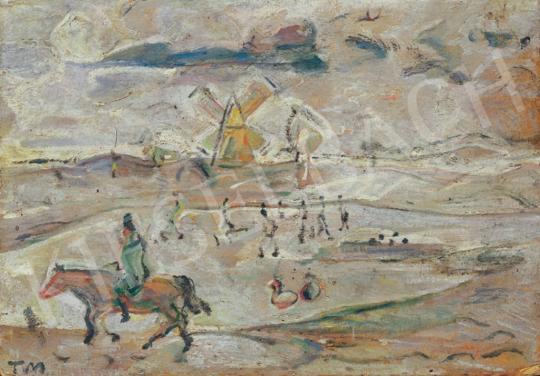  Tóth, Menyhért - Landscape with Windmill | 34th Auction auction / 2 Lot