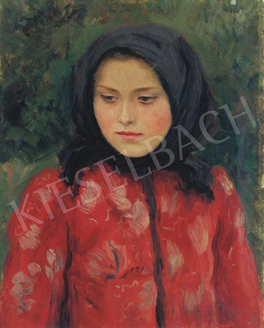  Glatz, Oszkár - Girl in Scarf | 34th Auction auction / 3 Lot