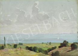  Molnár C. Pál - Balaton vitorlással 