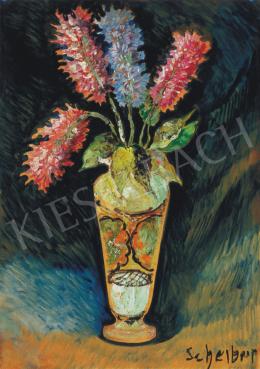  Scheiber, Hugó - Flowers in a Vase, about 1920 