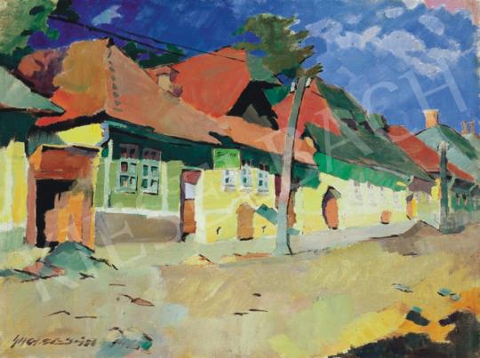 Nagy, Oszkár - Street in Felsőbánya, 1942 | 34th Auction auction / 22 Lot