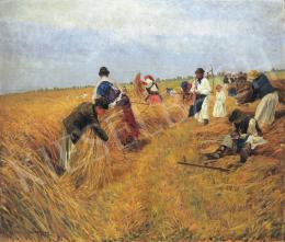  Bosznay, István - Harvest, 1895 