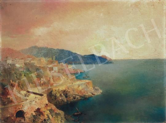  Háry, Gyula - Seashore in Naples | 34th Auction auction / 77 Lot