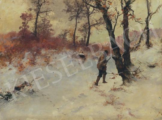 Neogrády, Antal - Hunter in Winter Forest | 34th Auction auction / 81 Lot