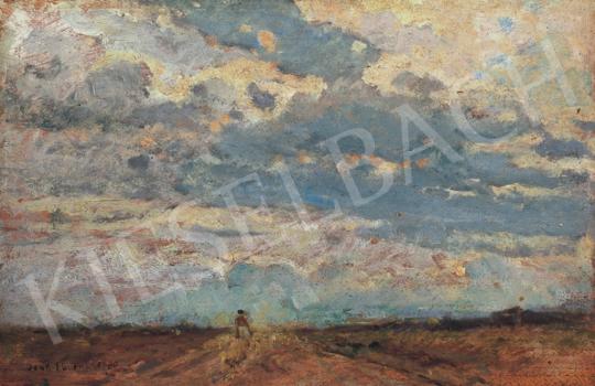 Deák-Ébner Lajos - Gomolygó felhők alatt, 1880 | 34. Aukció aukció / 82 tétel