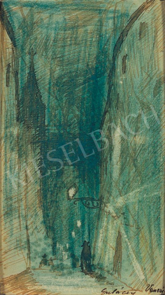  Gulácsy Lajos - Velence (Venezia), 1913-15 | 34. Aukció aukció / 87 tétel