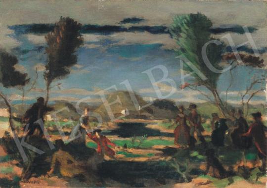 Fényes, Adolf - Lovers in the Open Air (Fairytale Landscape) | 34th Auction auction / 97 Lot