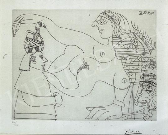  Picasso, Pablo - Műteremben | 34. Aukció aukció / 104 tétel