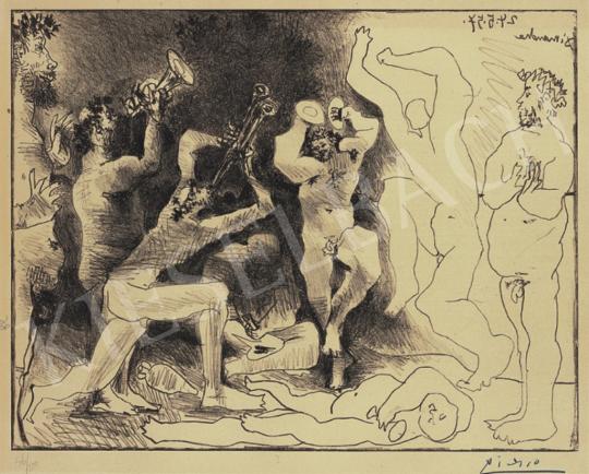  Picasso, Pablo - Faunok tánca, 1957 | 34. Aukció aukció / 106 tétel