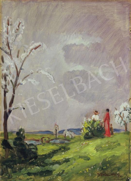  Iványi Grünwald Béla - Tavasz, 1910 körül | 34. Aukció aukció / 122 tétel