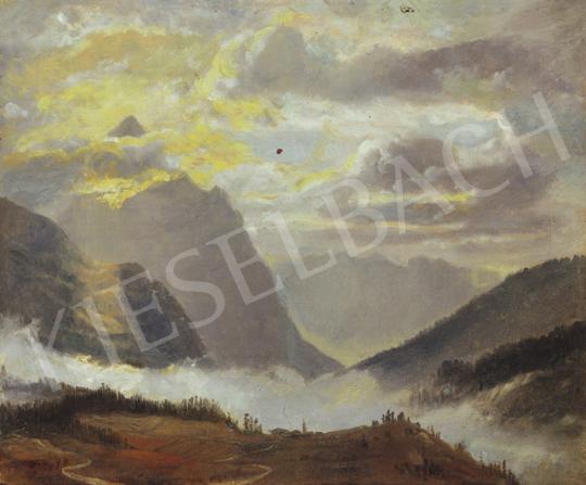 Telepy, Károly - Mountain Peak | 34th Auction auction / 145 Lot