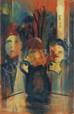  Farkas, István - She Was Pale (Woman and Man in the Window), 1939 