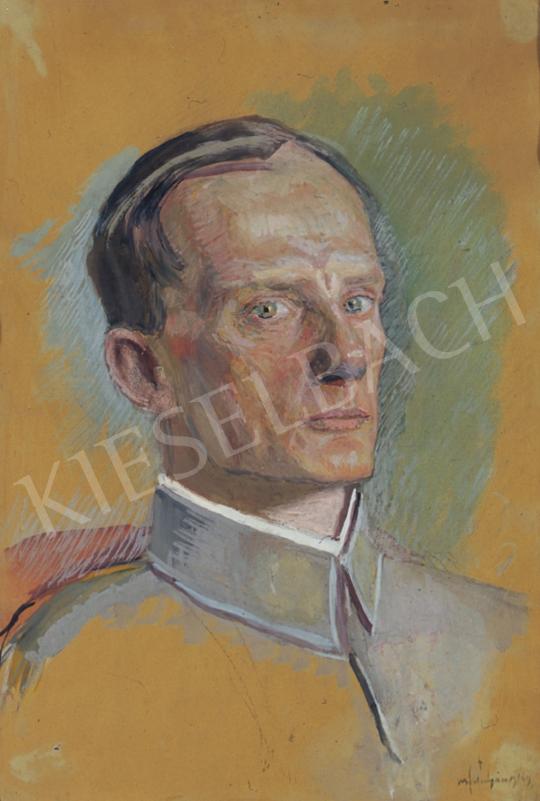  Mednyánszky László - Fiatal katonatiszt | 34. Aukció aukció / 155 tétel
