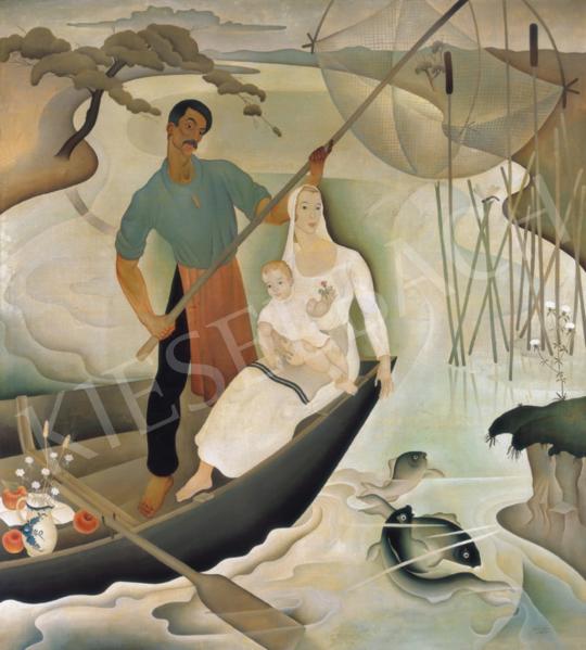  Basilides, Barna - Fisherman, 1946-47 | 34th Auction auction / 162 Lot