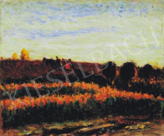  Koszta, József - Twilight in the Fields, 1910s | 34th Auction auction / 170 Lot