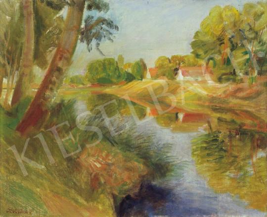  Szobotka, Imre - Landscape by the River | 34th Auction auction / 180 Lot