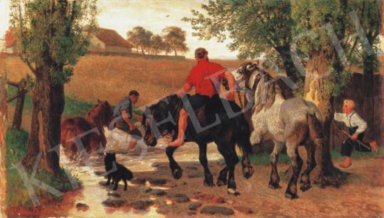 Schmitson, Teutward - Crossing the Stream | 34th Auction auction / 210 Lot