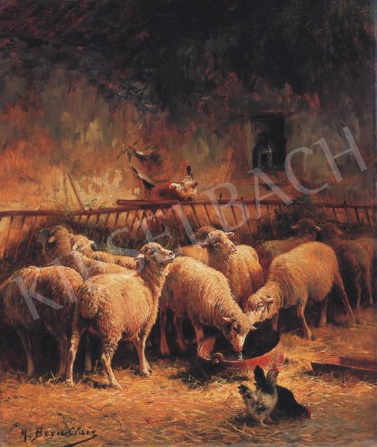 Signed as M. Bren-Clair - Lambs | 34th Auction auction / 211 Lot