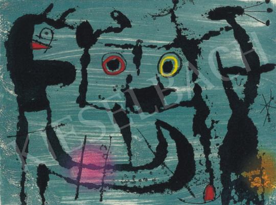  Miro, Joan - Játékos arc (A Styx), 1958 | 34. Aukció aukció / 234 tétel