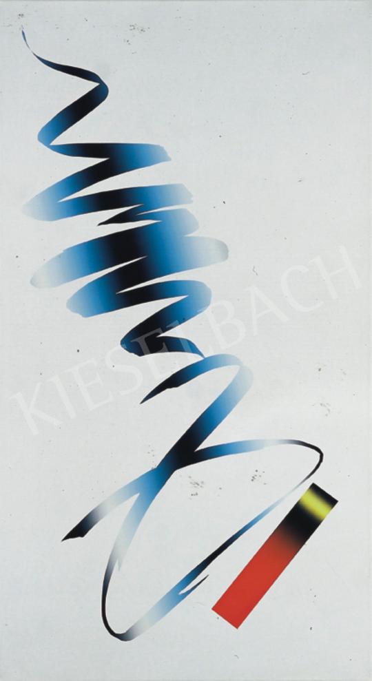  Hencze Tamás - Mozdulat (Kék vonal) | 34. Aukció aukció / 239 tétel