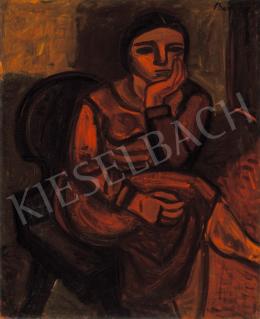  Barcsay, Jenő - Woman, Sitting 