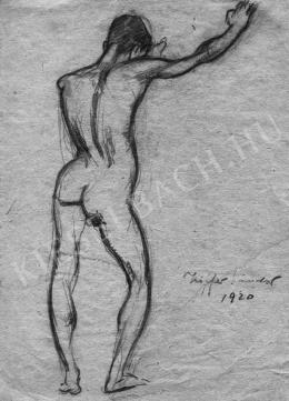 Ziffer, Sándor - Male Nude, 1920 