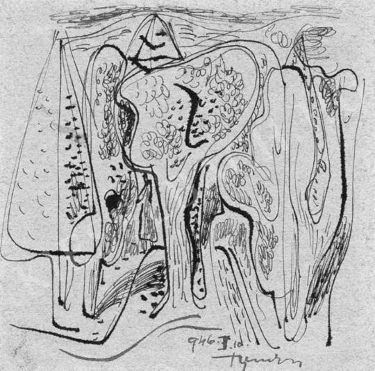  Bene Géza - Erdő, 1946 | Fotó- és grafikai aukció aukció / 32 tétel