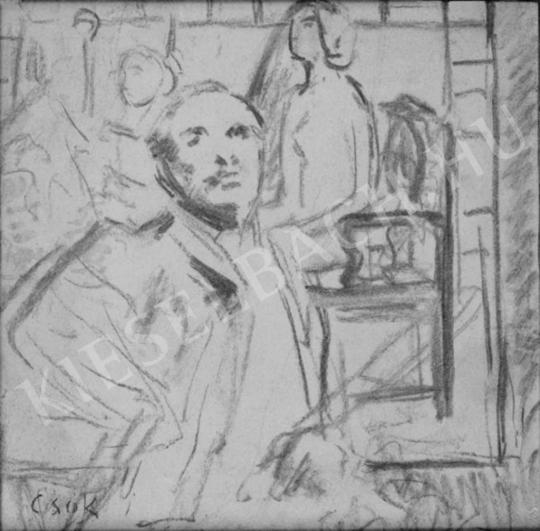  Csók, István - Self-Portrait | Auction of Photos and Works on Paper auction / 39 Lot