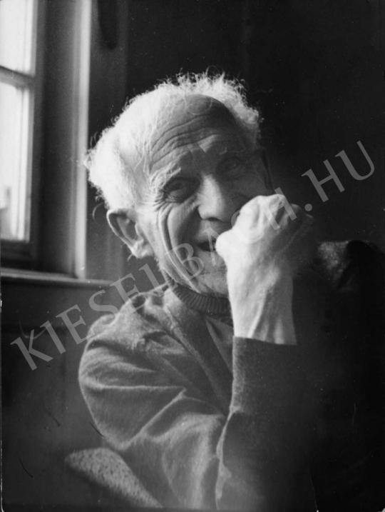 Ismeretlen fotós - Czóbel Béla, 1960-as évek vége | Fotó- és grafikai aukció aukció / 109 tétel
