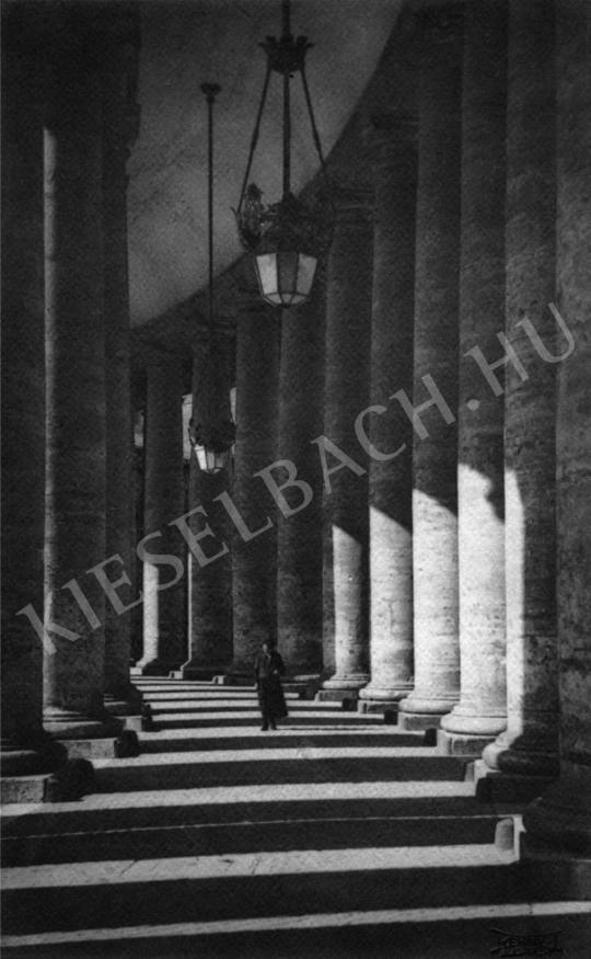 Kerny, István - Under Colonnades, 1930 | Auction of Photos and Works on Paper auction / 114 Lot