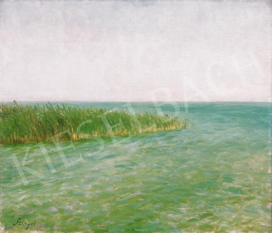 Szinyei Merse, Pál - The Edge of Lake Balaton (Buffaloes' Bath) | 20th Auction auction / 169 Lot