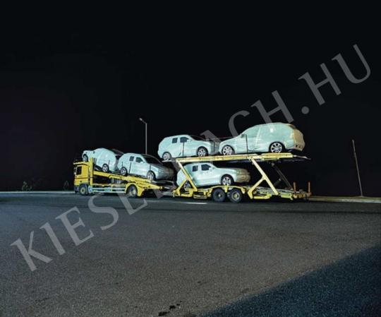 Kudász, Gábor Arion - Truck Carrying Cars, Highway M1, 2006 | Auction of Photos and Works on Paper auction / 182 Lot