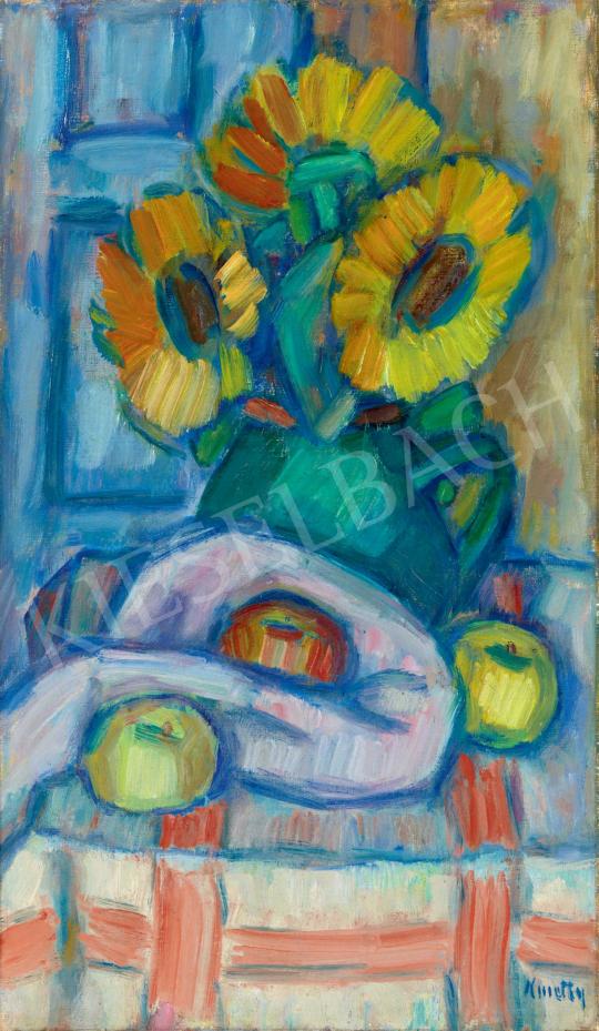  Kmetty, János - Still-Life with Sunflowers | 40th Auction auction / 177 Lot