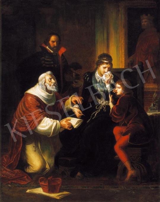 Than, Mór - The Renunciation of Queen Izabella, 1868 | 20th Auction auction / 179 Lot