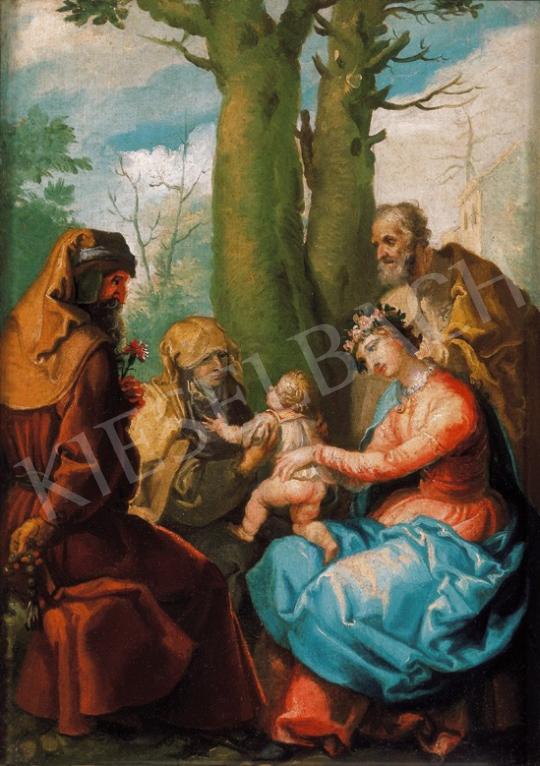 Unknown German painter, 18th century - The Holy Family | 20th Auction auction / 180 Lot