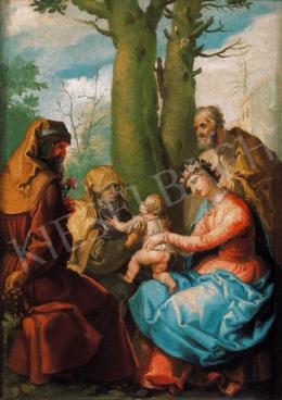 Unknown German painter, 18th century - The Holy Family 