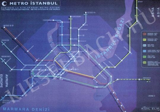  Lakner Antal - Metro Istanbul festménye