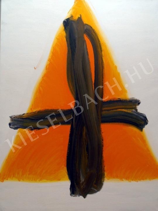  Nádler, István - Triangle III. painting