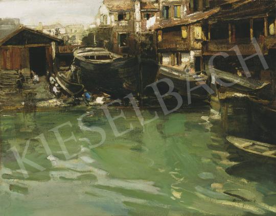 Burghardt, Rezső - Harbour | 35th Auction auction / 11 Lot