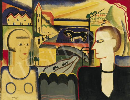  Rafael, Győző Viktor - Modern Adam and Eve (Man and Woman), 1927 | 35th Auction auction / 20 Lot