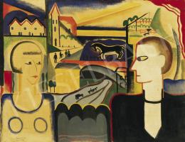  Rafael, Győző Viktor - Modern Adam and Eve (Man and Woman), 1927 