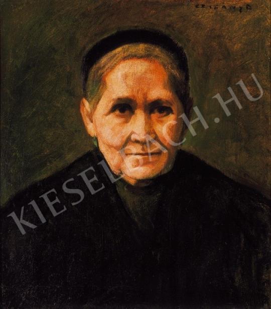  Czigány Dezső - Női portré | 20. Aukció aukció / 185 tétel