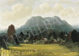  Molnár C., Pál - Landscape with Mountains 