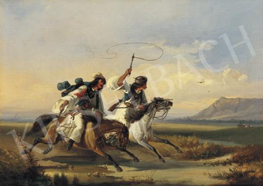  Mezey, József - Horsemen, 1859 | 35th Auction auction / 40 Lot