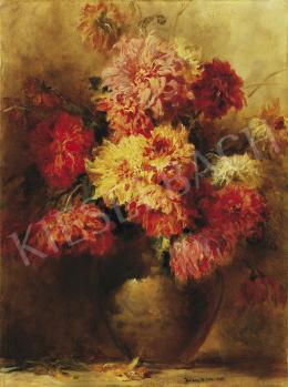  Dolányi Benczúr, Ida - Autumn Bunch of Flowers, 1939 