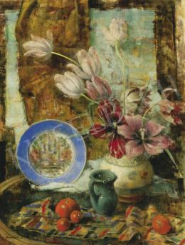  Kontuly, Béla - Still-life with Tulips 